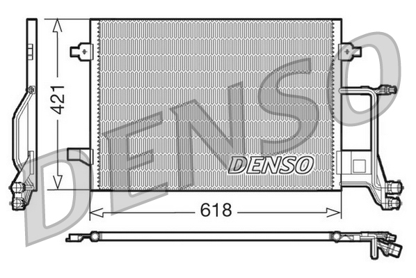 Denso Airco condensor DCN02013