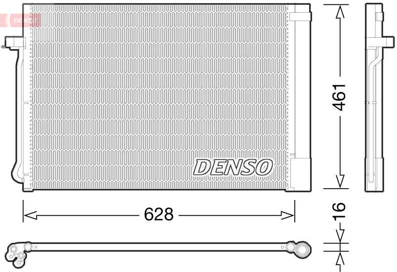 Denso Airco condensor DCN05013