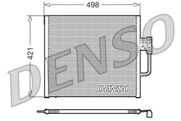 Denso Airco condensor DCN05015