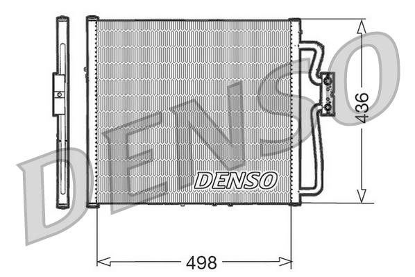 Denso Airco condensor DCN05019