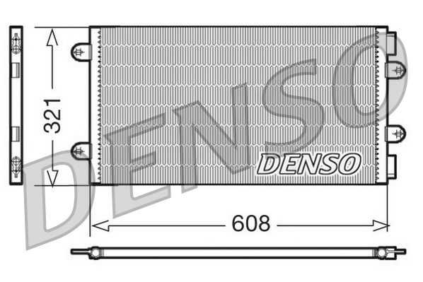 Denso Airco condensor DCN09104
