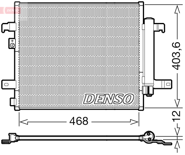 Denso Airco condensor DCN09124