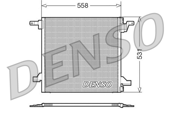 Denso Airco condensor DCN17022