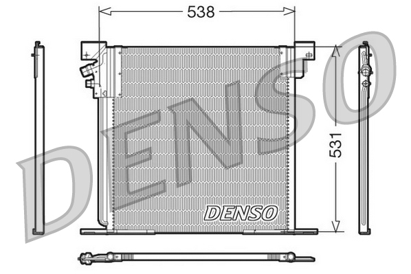 Denso Airco condensor DCN17030