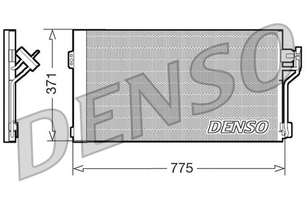 Denso Airco condensor DCN17050