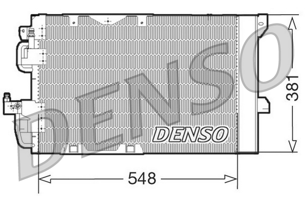 Denso Airco condensor DCN20005
