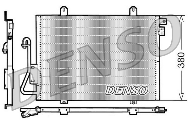 Denso Airco condensor DCN23006