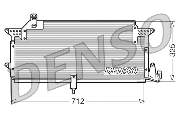 Denso Airco condensor DCN32005