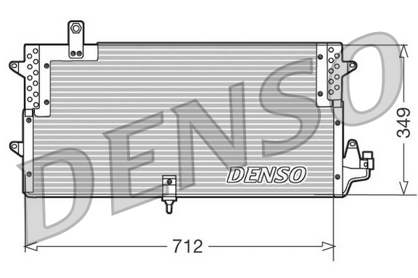 Denso Airco condensor DCN32006