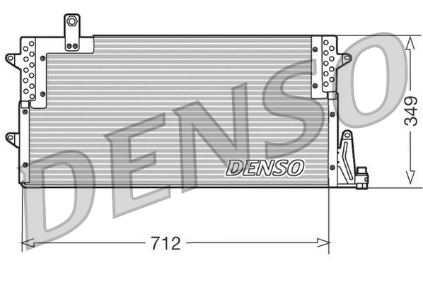 Denso Airco condensor DCN32007