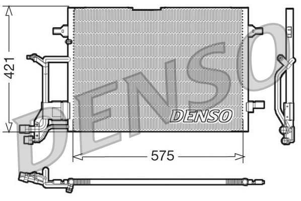 Denso Airco condensor DCN32016