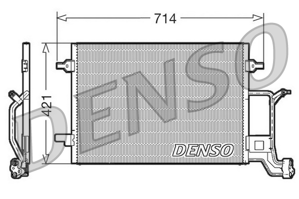 Denso Airco condensor DCN32019