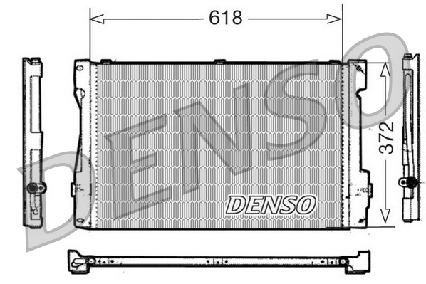 Denso Airco condensor DCN33006