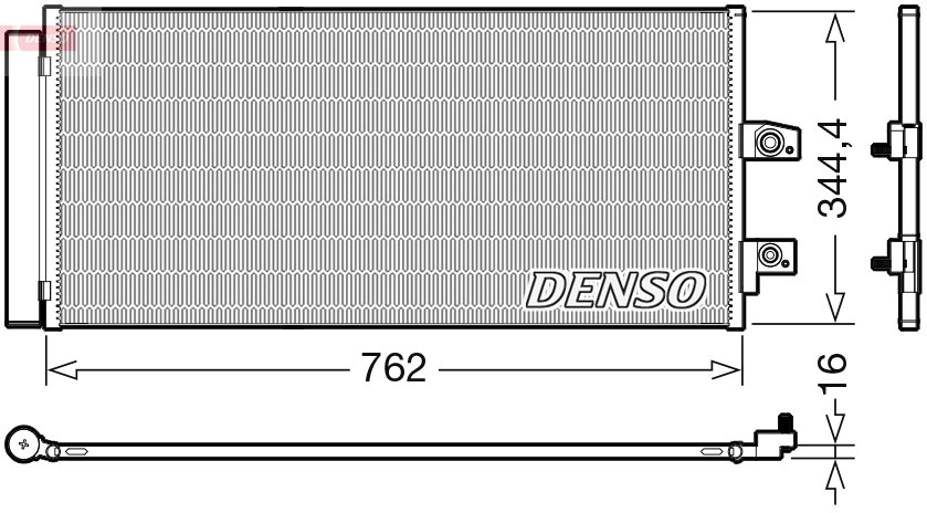 Denso Airco condensor DCN33016