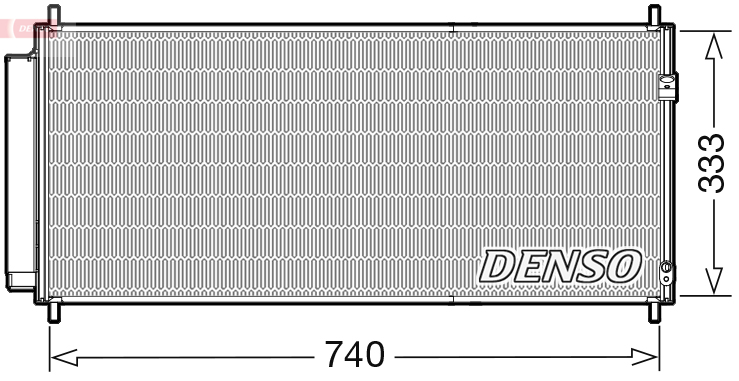 Denso Airco condensor DCN40030