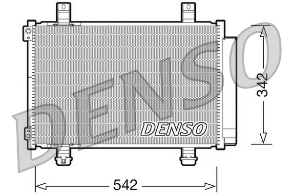 Denso Airco condensor DCN47005