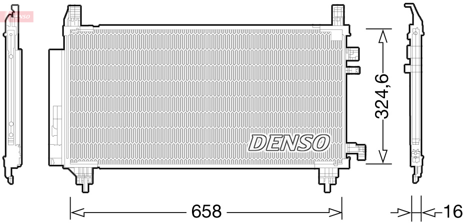 Denso Airco condensor DCN50046