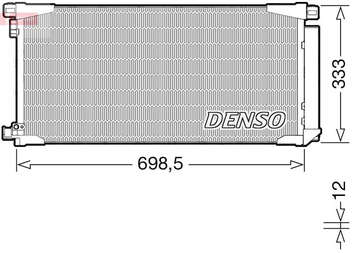 Denso Airco condensor DCN50115