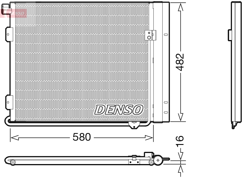 Denso Airco condensor DCN99061