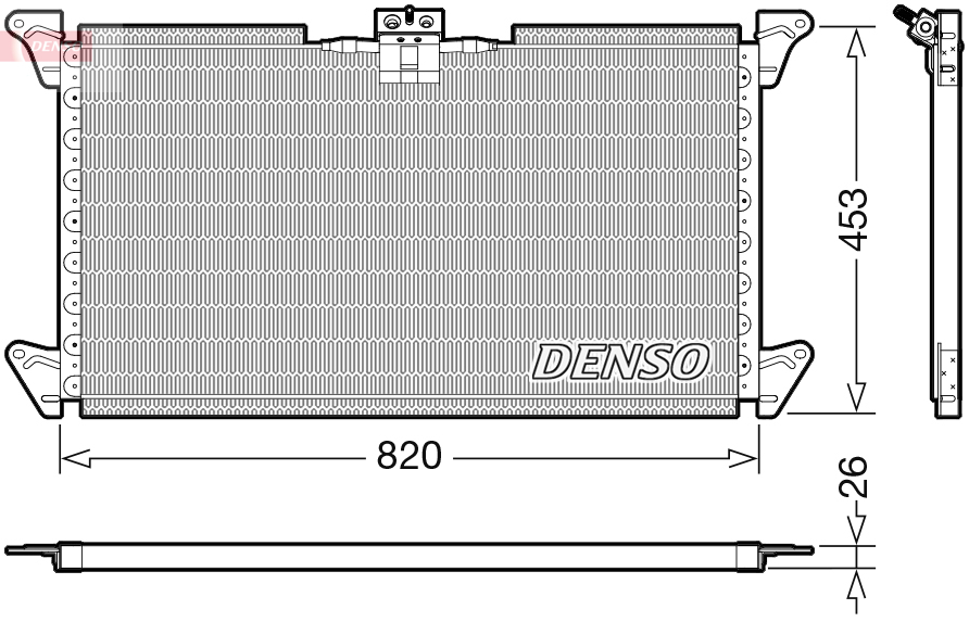 Denso Airco condensor DCN99075