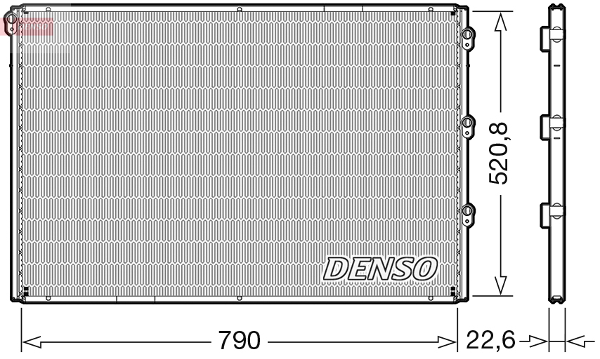 Denso Airco condensor DCN99079