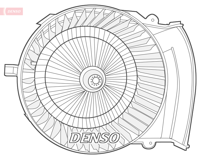 Denso Kachelventilator DEA07001