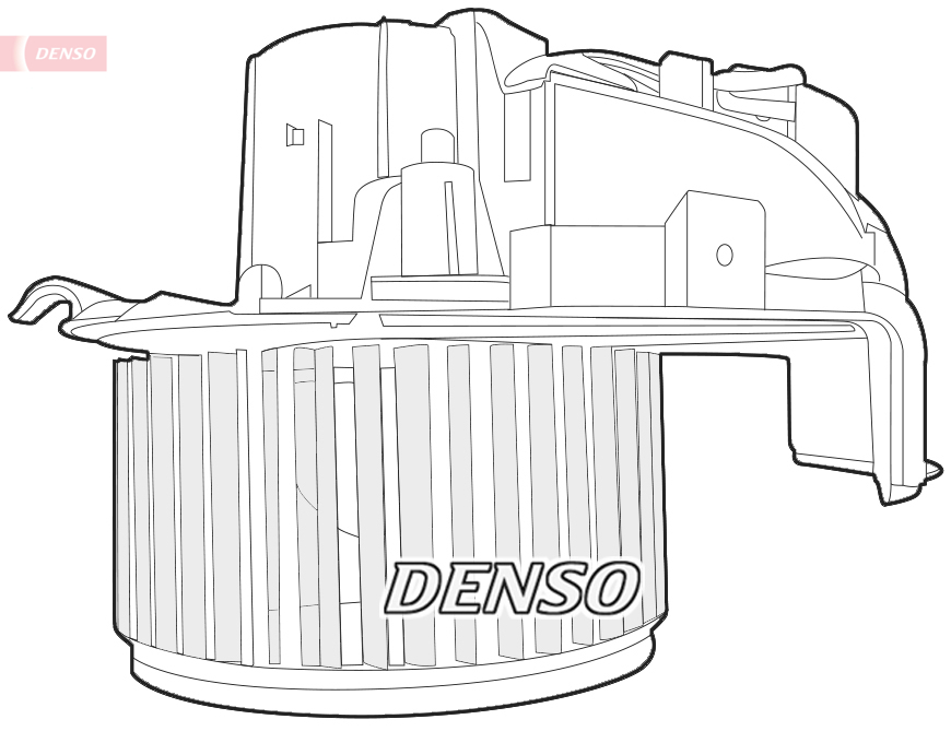 Denso Kachelventilator DEA07002