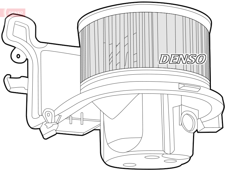 Denso Kachelventilator DEA07006