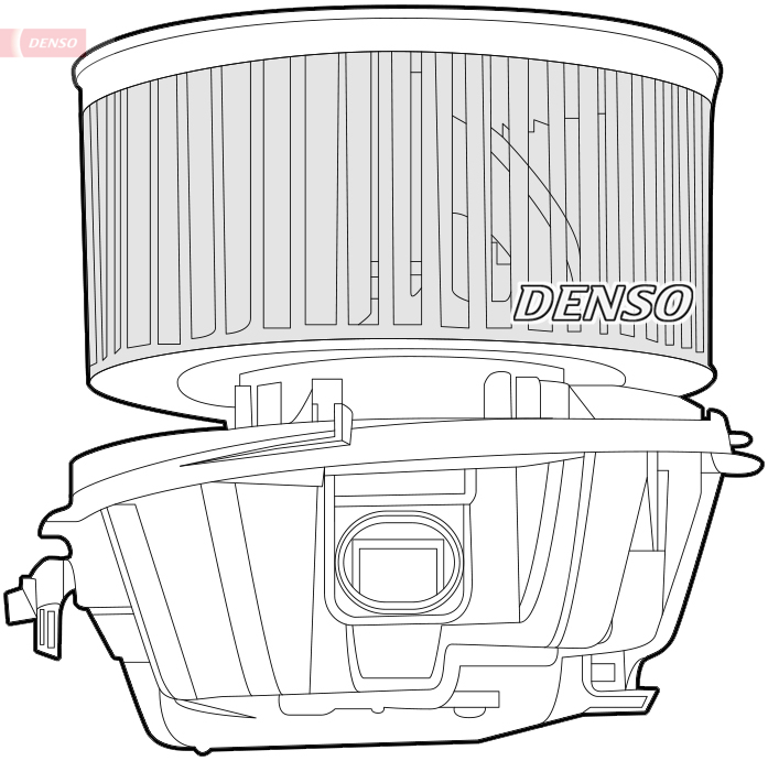 Denso Kachelventilator DEA07008