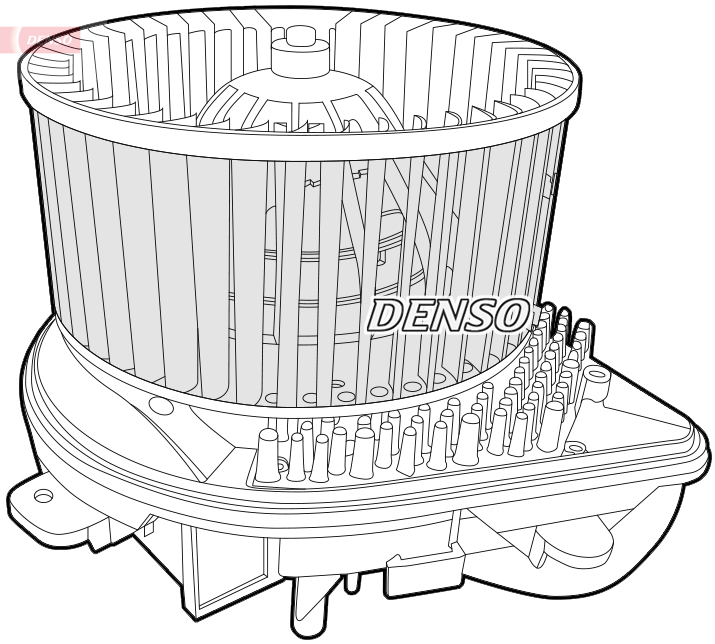 Denso Kachelventilator DEA07014