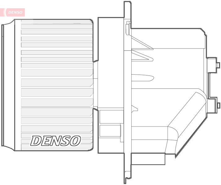 Denso Kachelventilator DEA09066