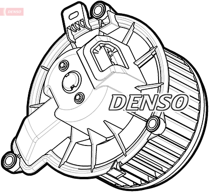 Denso Kachelventilator DEA12007