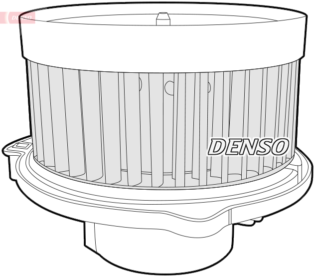 Denso Kachelventilator DEA17014