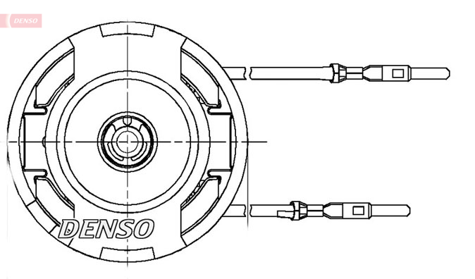 Denso Kachelventilator DEA21002