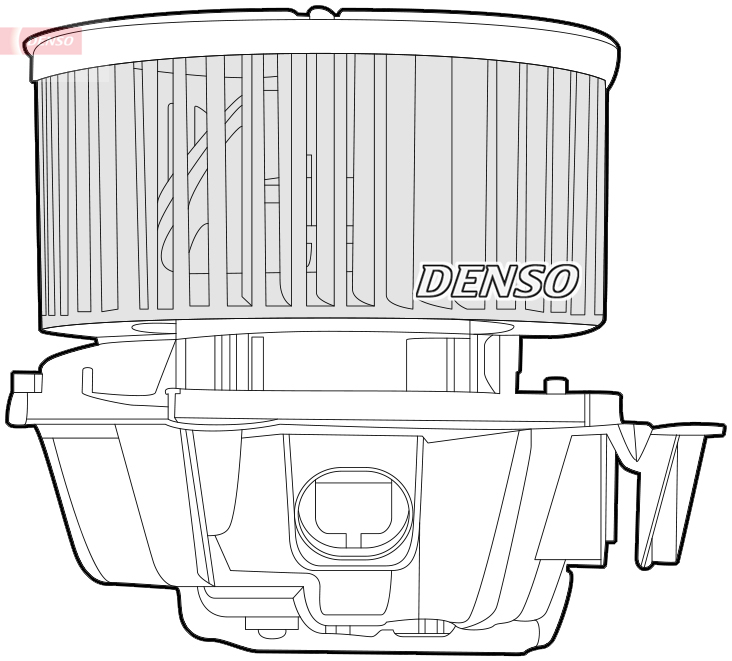 Denso Kachelventilator DEA46001