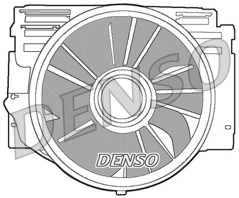 Denso Ventilatorwiel-motorkoeling DER05007