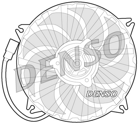 Denso Ventilatorwiel-motorkoeling DER07007