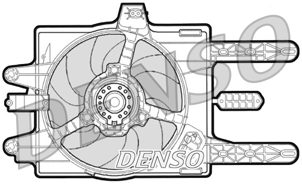 Denso Ventilatorwiel-motorkoeling DER09030
