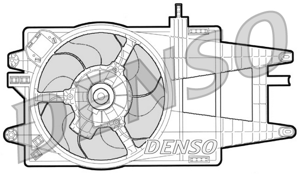 Denso Ventilatorwiel-motorkoeling DER09032