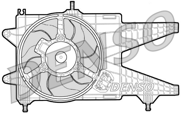 Denso Ventilatorwiel-motorkoeling DER09038
