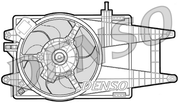 Denso Ventilatorwiel-motorkoeling DER09040