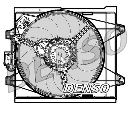 Denso Ventilatorwiel-motorkoeling DER09048