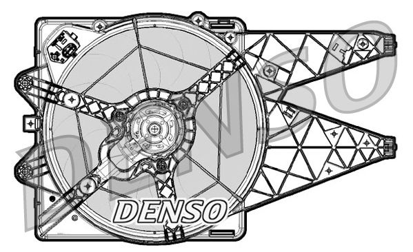 Denso Ventilatorwiel-motorkoeling DER09064