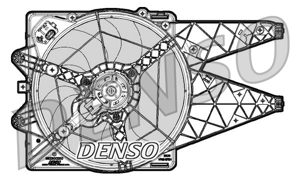 Denso Ventilatorwiel-motorkoeling DER09066