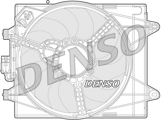 Denso Ventilatorwiel-motorkoeling DER13005