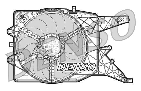 Denso Ventilatorwiel-motorkoeling DER20010