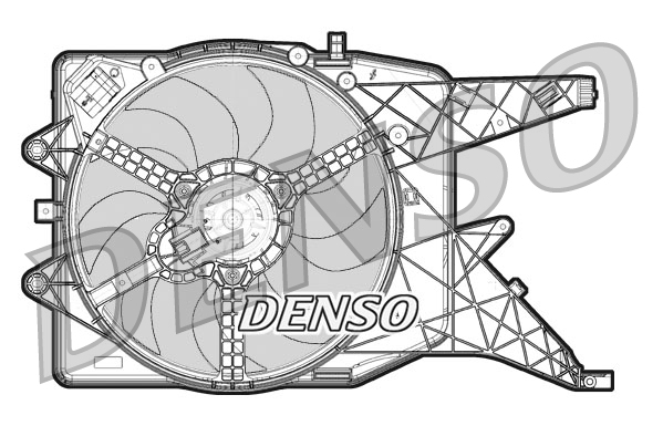 Denso Ventilatorwiel-motorkoeling DER20011