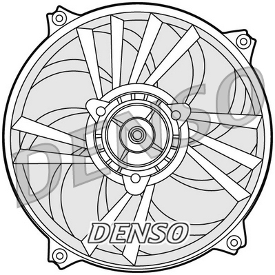 Denso Ventilatorwiel-motorkoeling DER21013