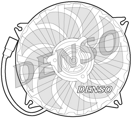 Denso Ventilatorwiel-motorkoeling DER21016