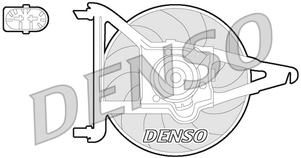 Denso Ventilatorwiel-motorkoeling DER21021